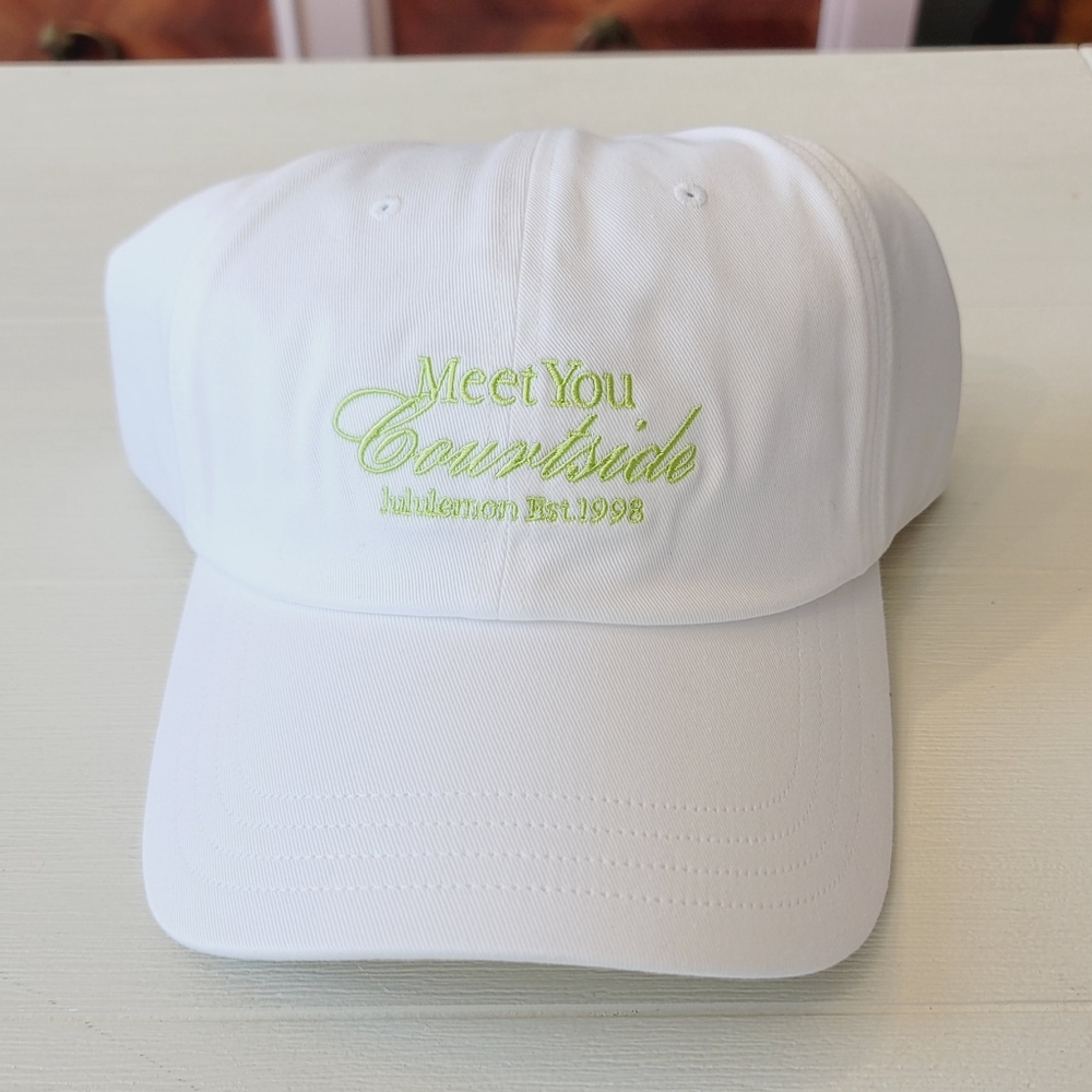 🆕️ Lululemon Classic Meet You Courtside Tennis Club Unisex Ballcap - L/XL - Picture 2 of 11